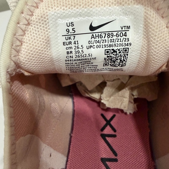 Nike Air Max 270 Light Soft Pink (Women's) - Picture 7 of 10